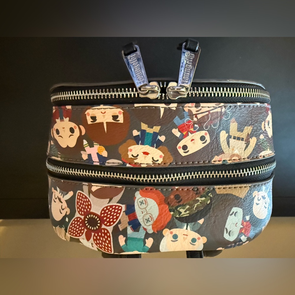 Loungefly Stranger Things Backpack Chibi Hawkins … - image 8